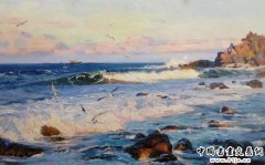 朴明哲写生作品《海七宝